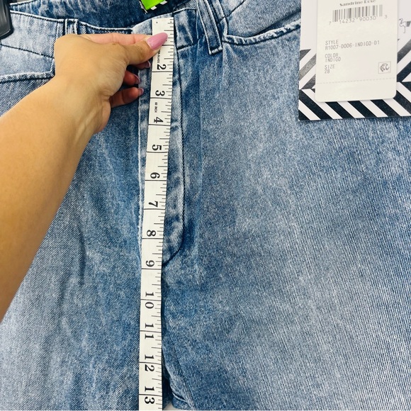 Sandrine Rose x Free Patchwork People Cargo Jeans NWT Size 28 - Picture 9 of 10